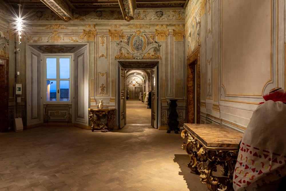 Illuminazione Palazzo Collicola Spoleto I-DEA luce architettura