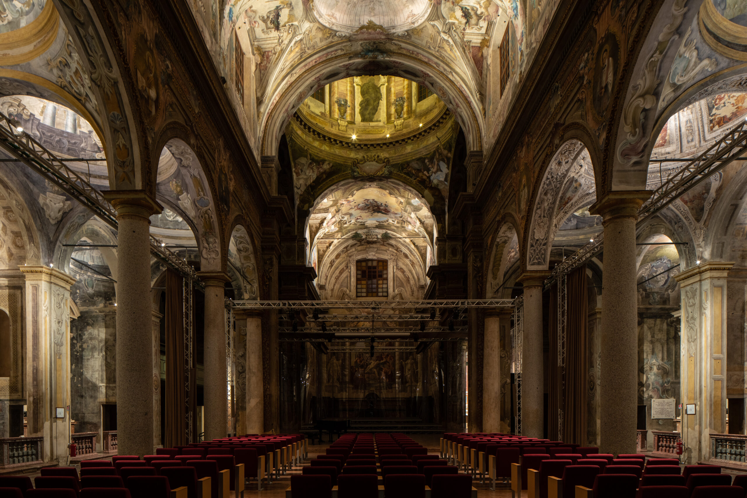 i-dea luce architettura nuova illuminazione piacenza sala dei teatini