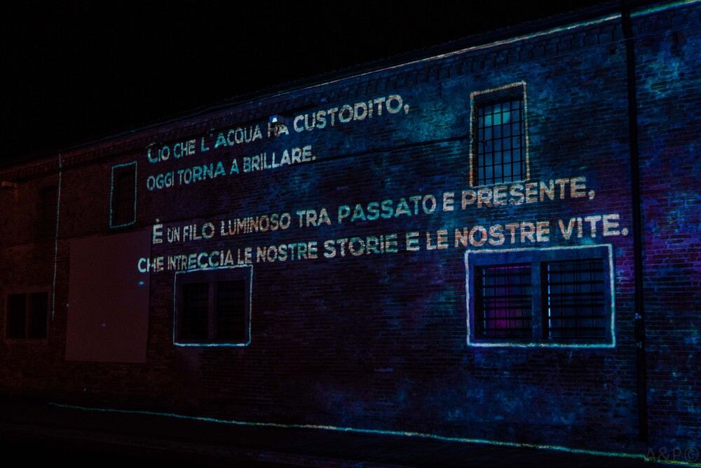 Natale sull'acqua Comacchio 2025 direzione creativa I-DEA
