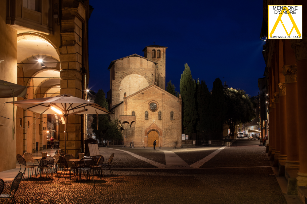 Menzione d’Onore Compasso d’Oro 2026 piazza santo stefano Bologna