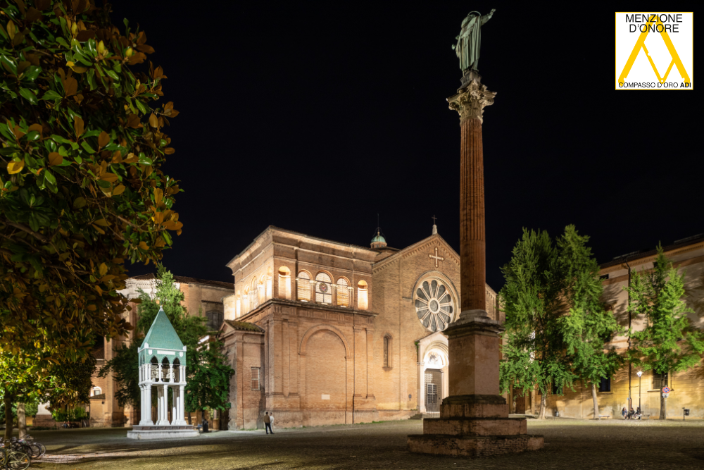 Menzione d’Onore Compasso d’Oro 2026 piazza san domenico Bologna