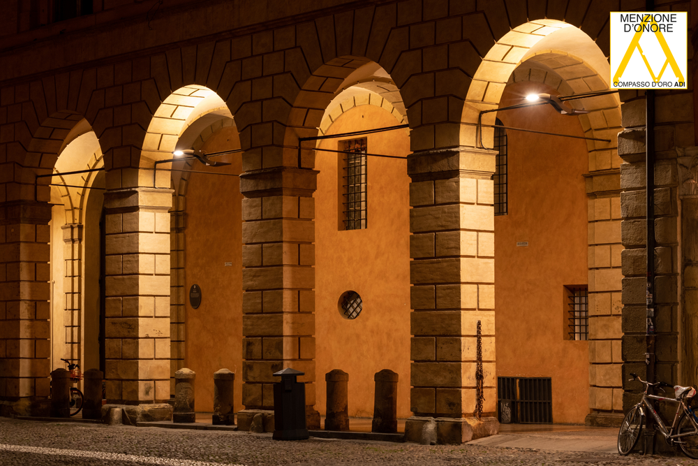 Menzione d’Onore Compasso d’Oro 2026 portici di Bologna