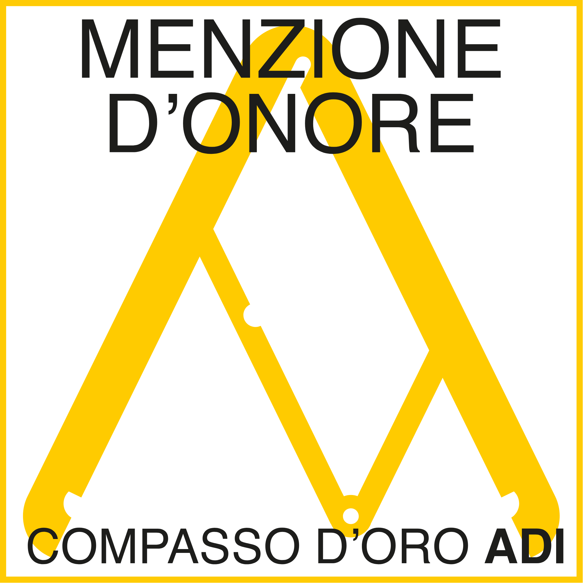 menzione d'onore compasso d'oro adi la luce di bologna 2026